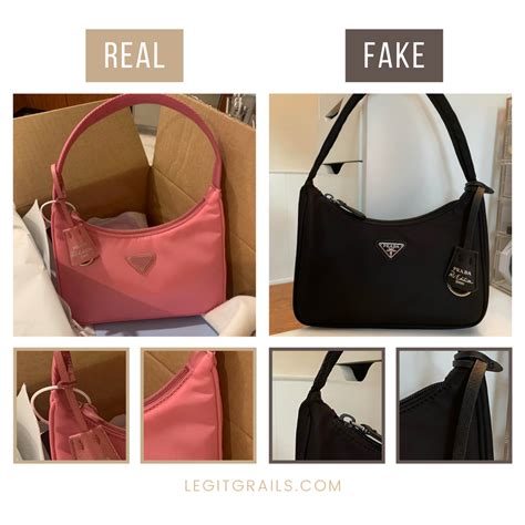 how to tell fake prada bag